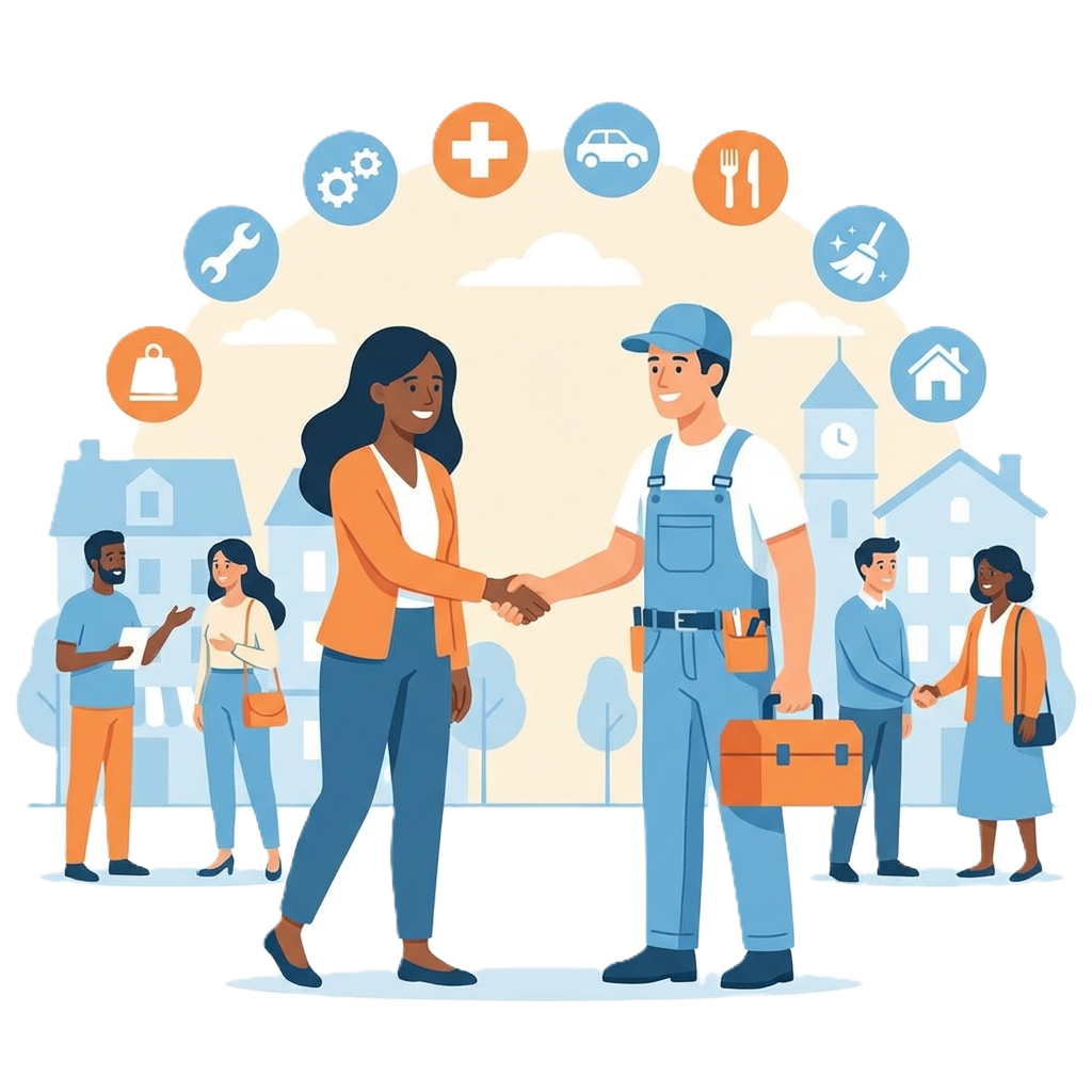 People connecting through Disha101